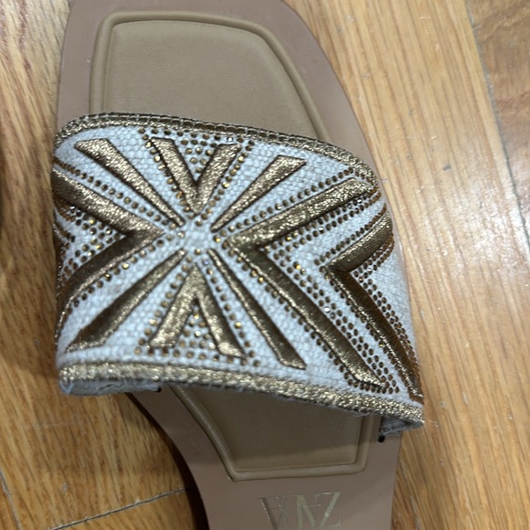 Zara sparkly flat sandals - Picture 2 of 3
